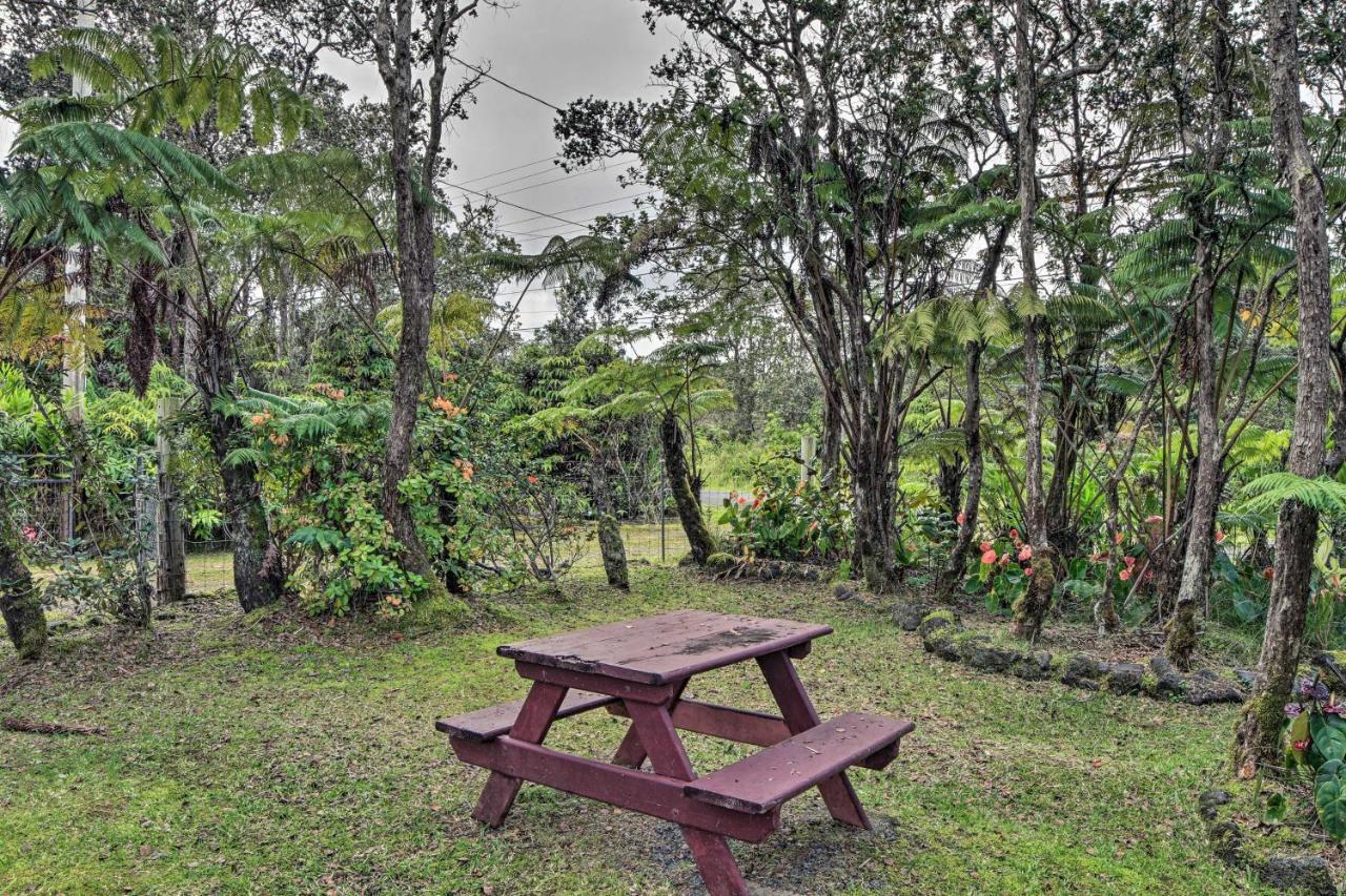 Tropical Volcano Bungalow Less Than 4 Mi To Natl Park! Buitenkant foto
